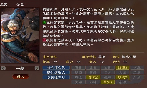 三国志战略版王双战法组合推荐