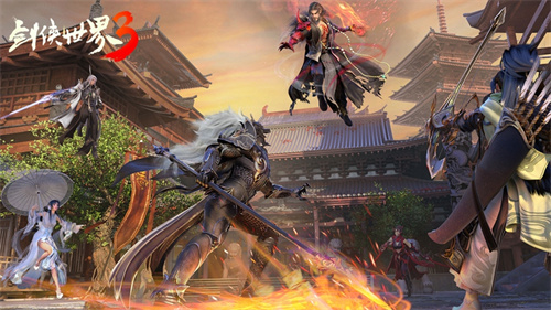 新一代剑侠觉醒 剑侠世界3iOS不付费删档测试定档9月