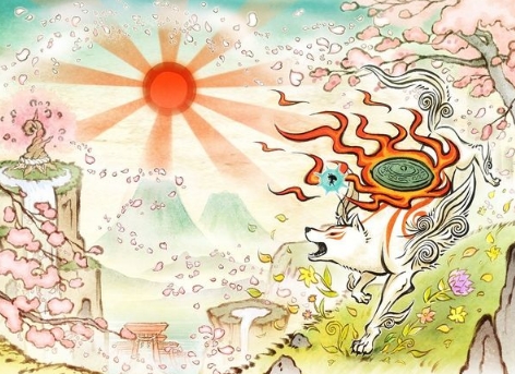 卡普空发布大神15周年贺图