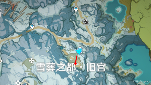 原神雪山石碑位置分布图
